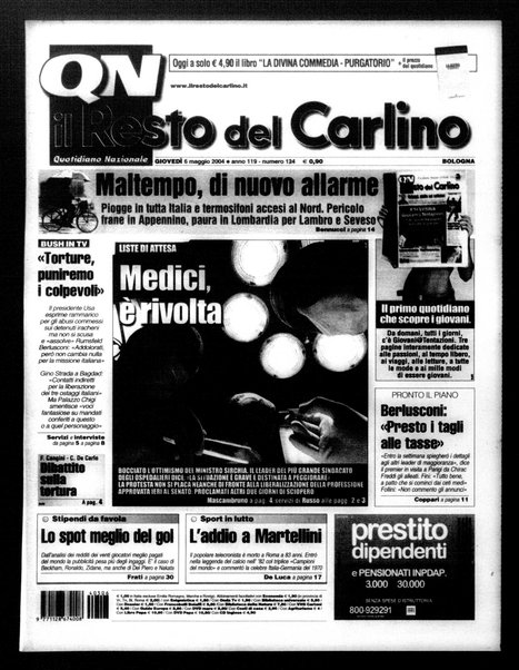 Il Resto del Carlino : giornale dell'Emilia